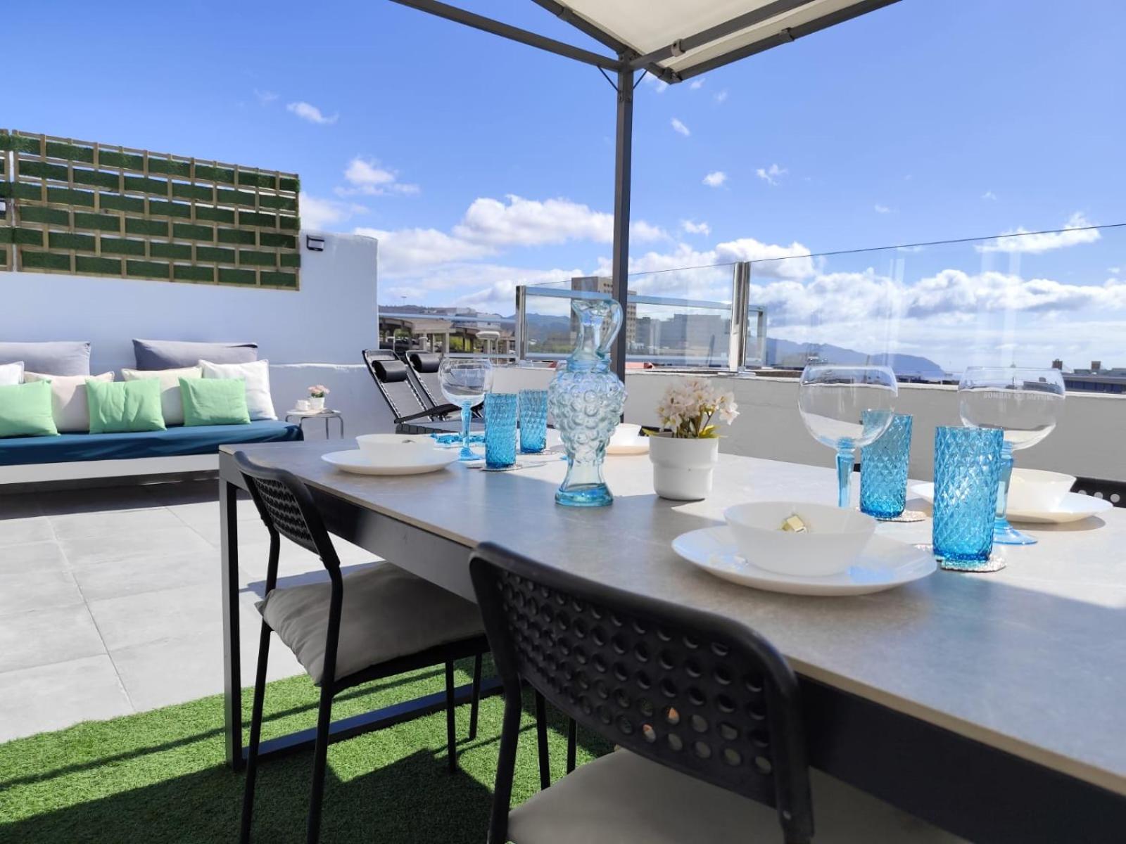 Ferienwohnung Atico Micaela. Terraza Y Vistas Santa Cruz de Tenerife Exterior foto